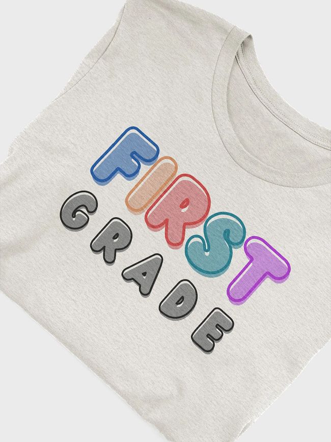 Grade Level Teacher Shirts (Bubble Letters)