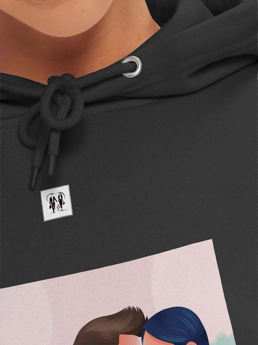 Swiping Right Finding Forever Cartoon Unisex Hoodie product image (7)