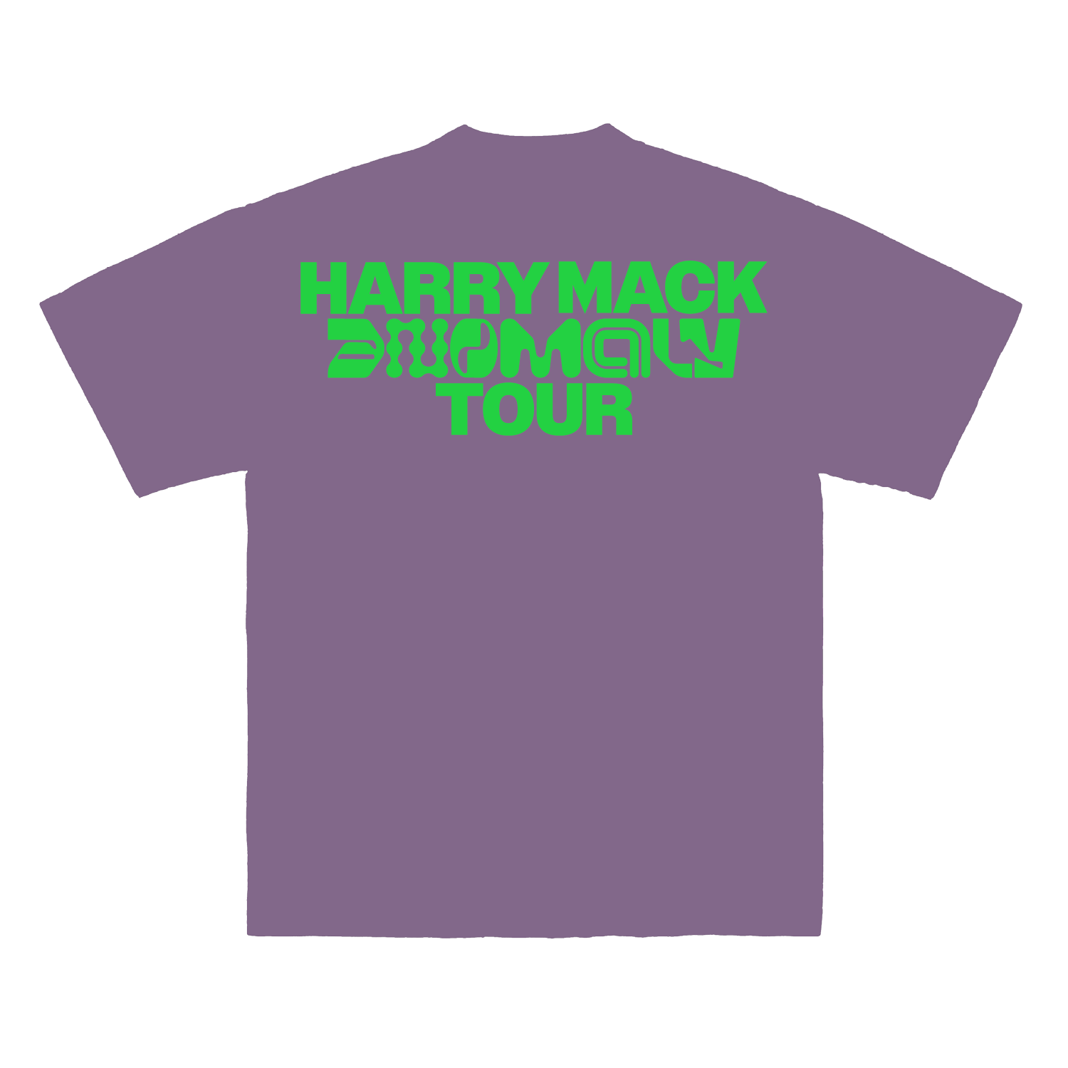 Anomaly Tour 2025 Purple Short Sleeve T-Shirt product image (2)