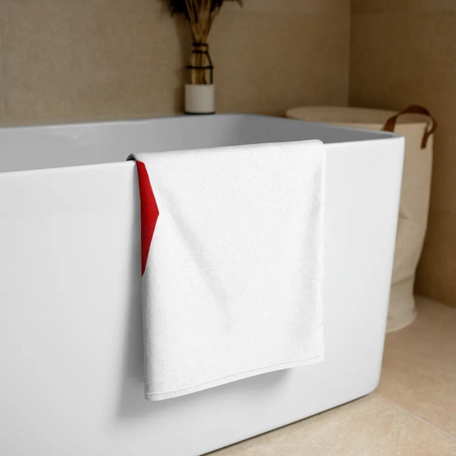 Geometric Love Heart Towel product image (3)