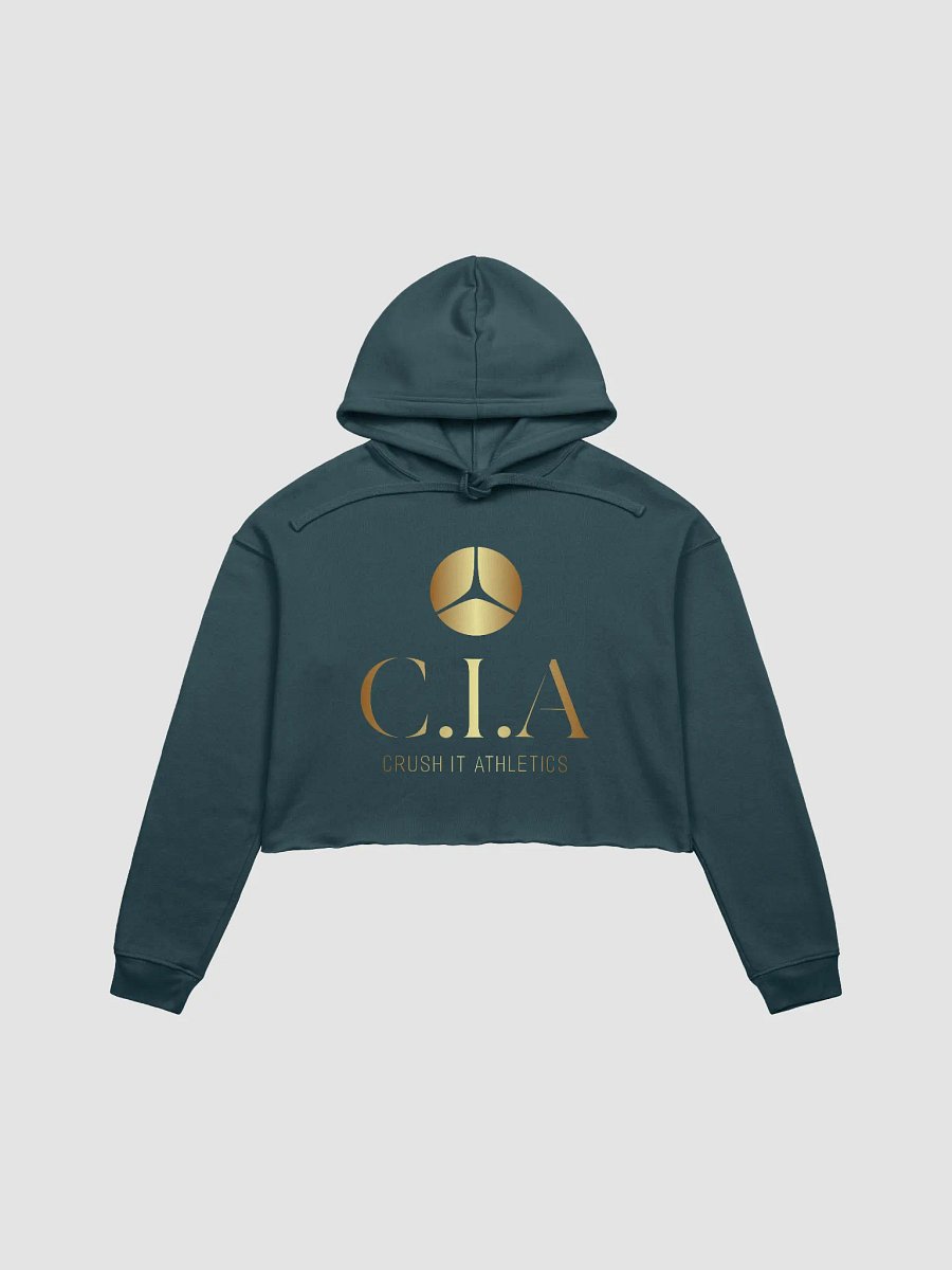 C.I.A Gold Symbol Crop Hoodie product image (5)
