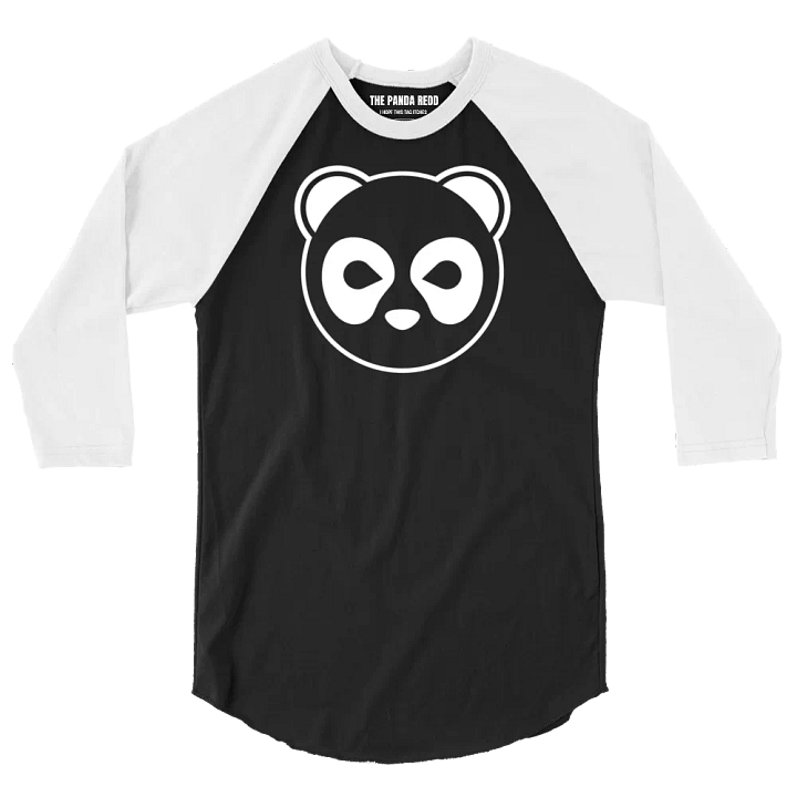 White Logo Baseball Tee product image (2)