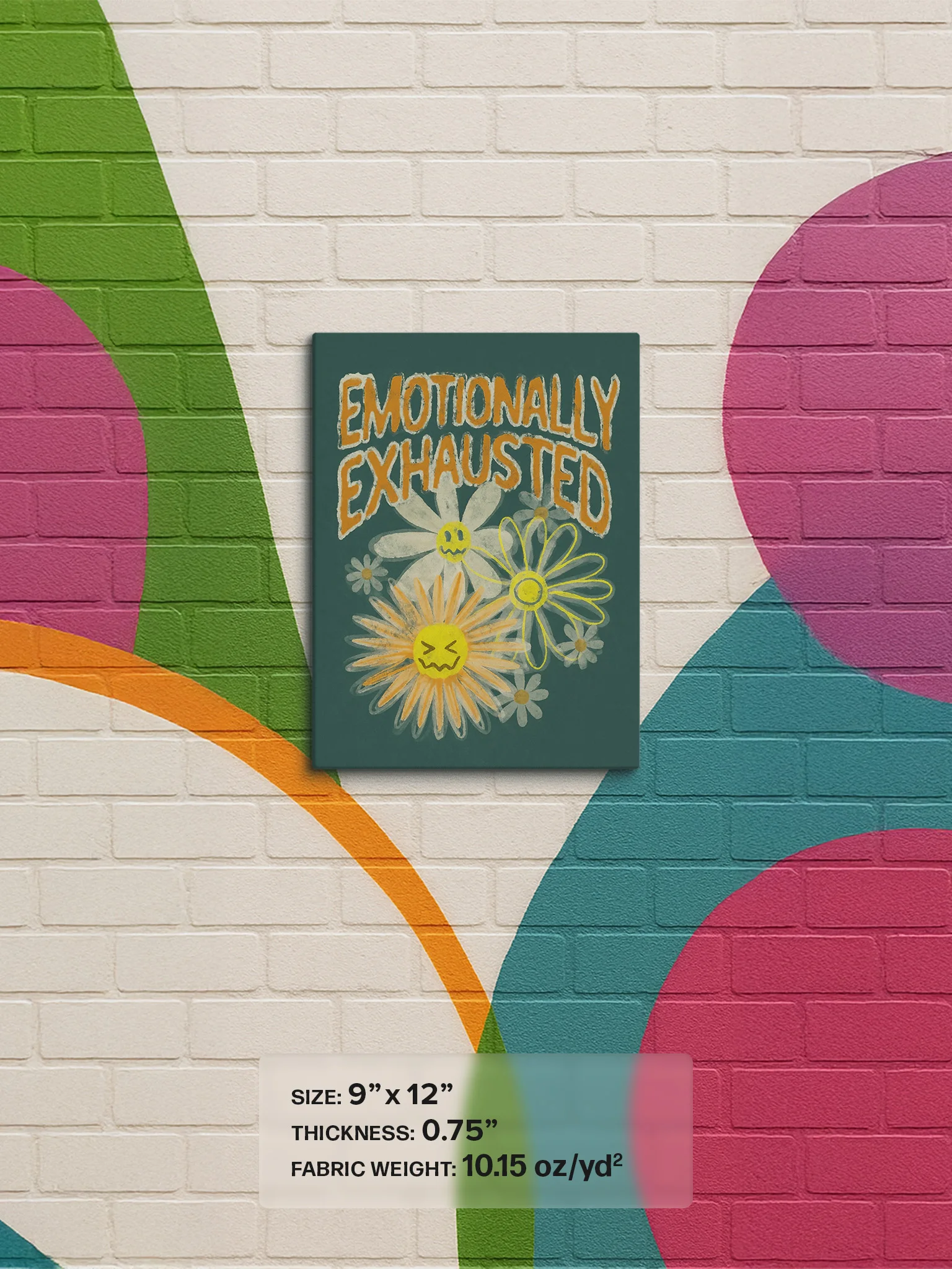 Emotionally Exhausted - Canvas product image (3)