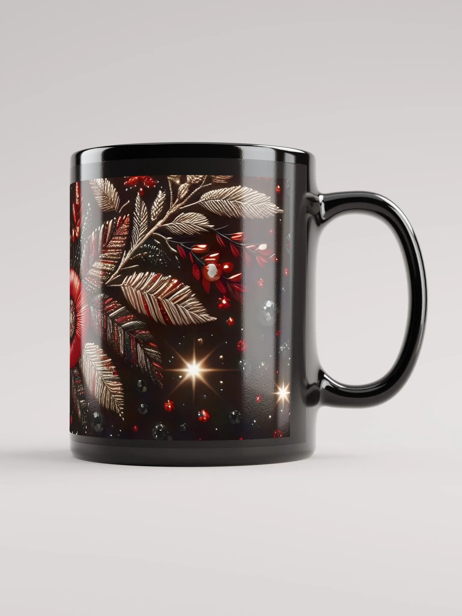 Festive Embroidered Holiday Mug product image (2)