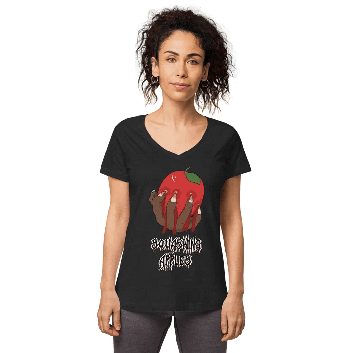 Squashing Apples Women's V-Neck Tee product image (1)