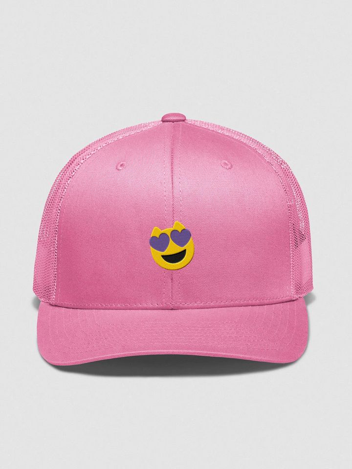 Cookie Cats - Adore Me Emoji Trucker Hat product image (3)