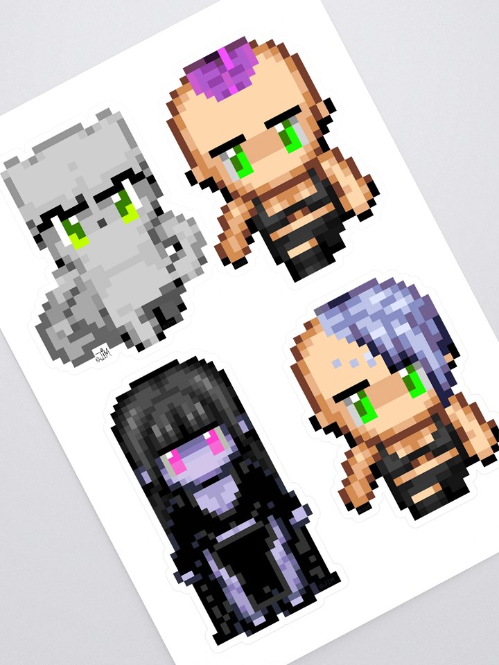 Foamy & Germaine (And Pauline) : Bits Sticker Sheet product image (1)