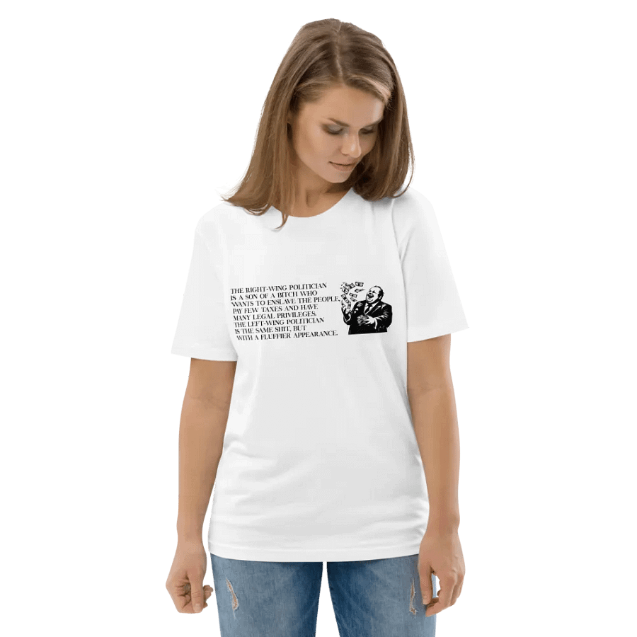 THE RIGHT-WING POLITICIAN IS A SON OF A FUNNY SHIRT product image (6)