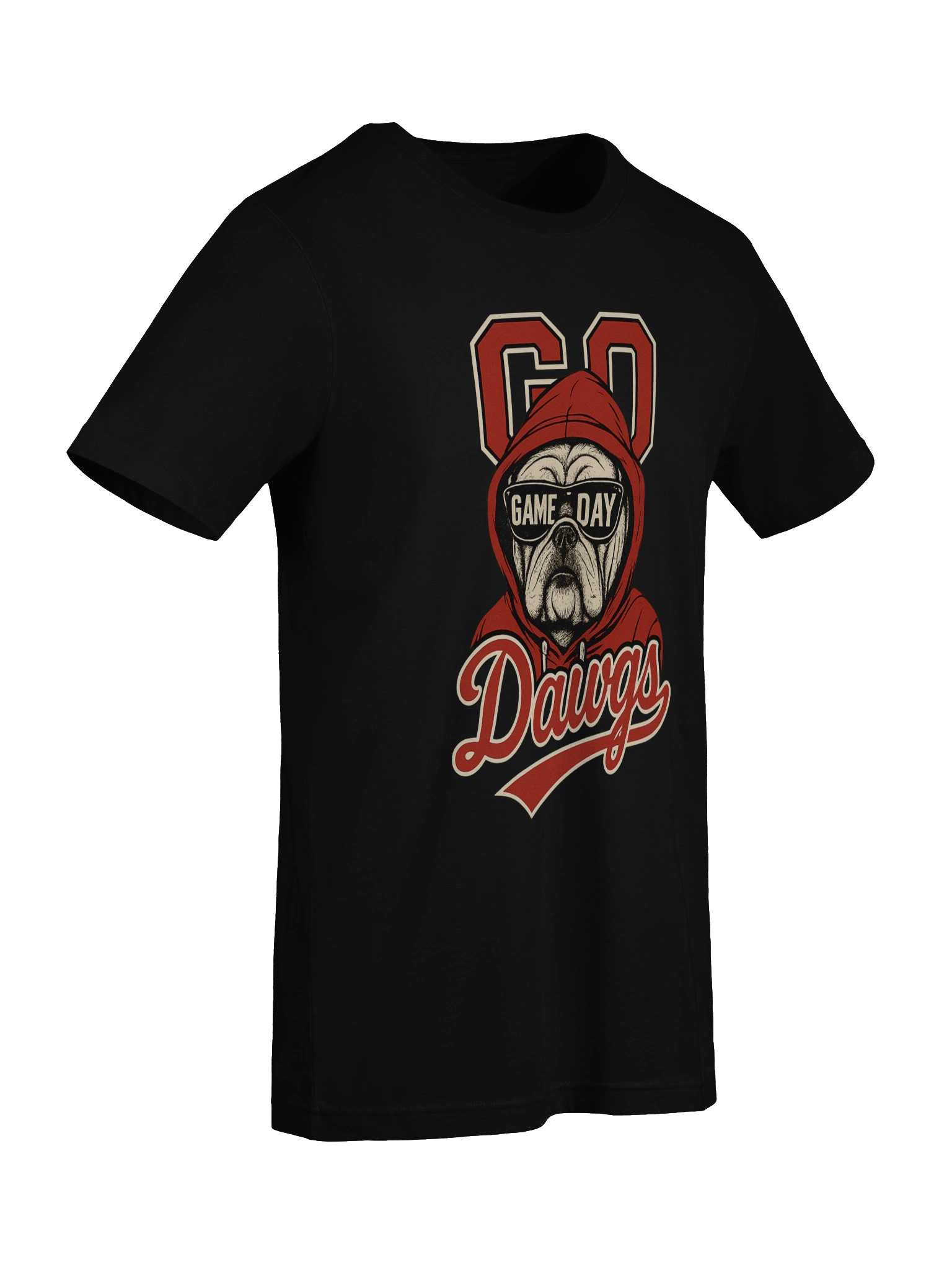 Game Day Bulldog T-Shirt | Cool Dog with Sunglasses Graphic Tee product image (5)