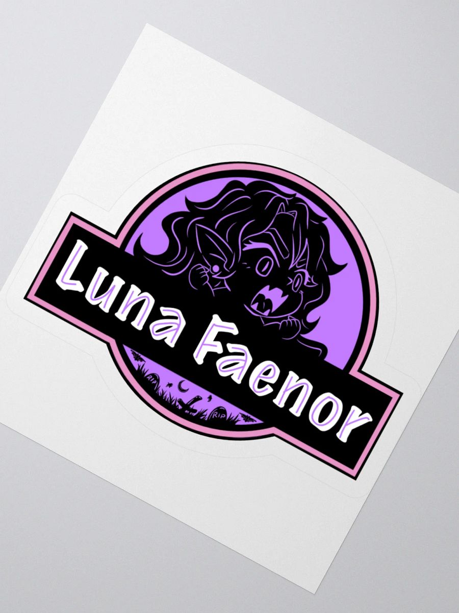 Lunasaur Sticker product image (4)