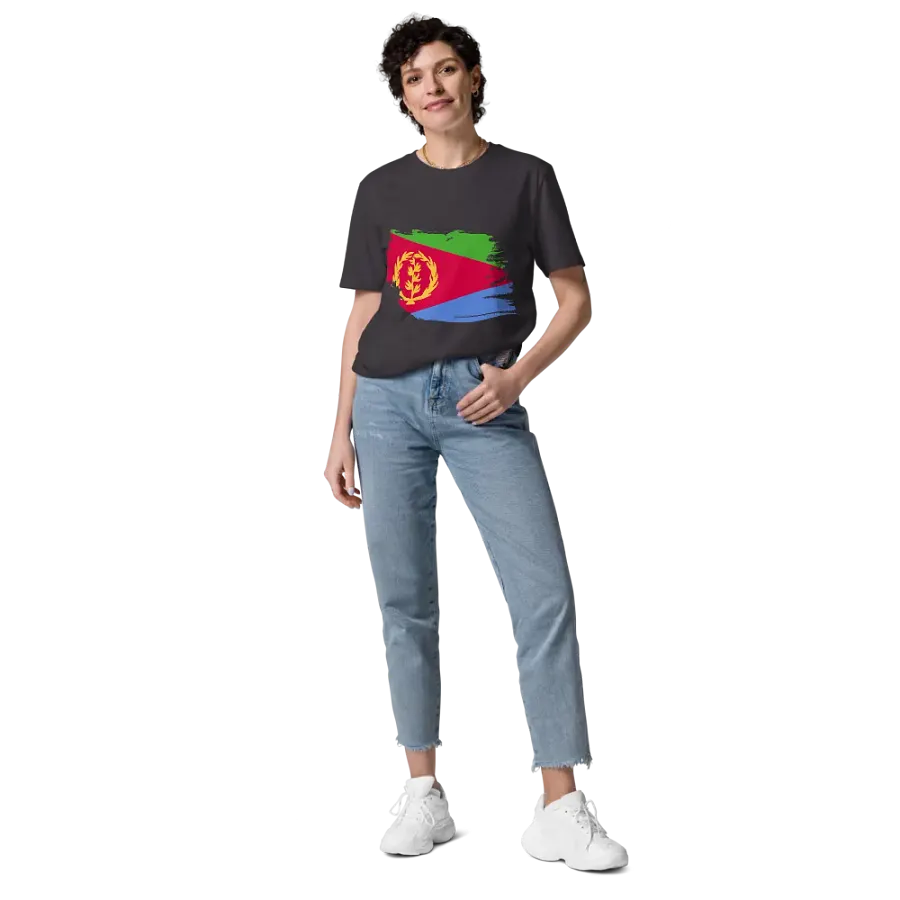 Eritrean Flag Organic Tee product image (145)
