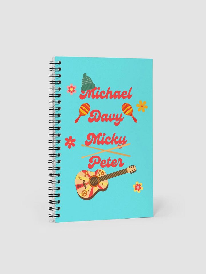 Groovy Names Blue Notebook product image (1)