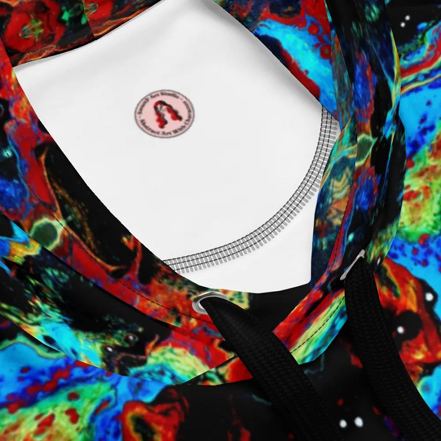 Abstract Blob: Blob Attack Hoodie product image (4)
