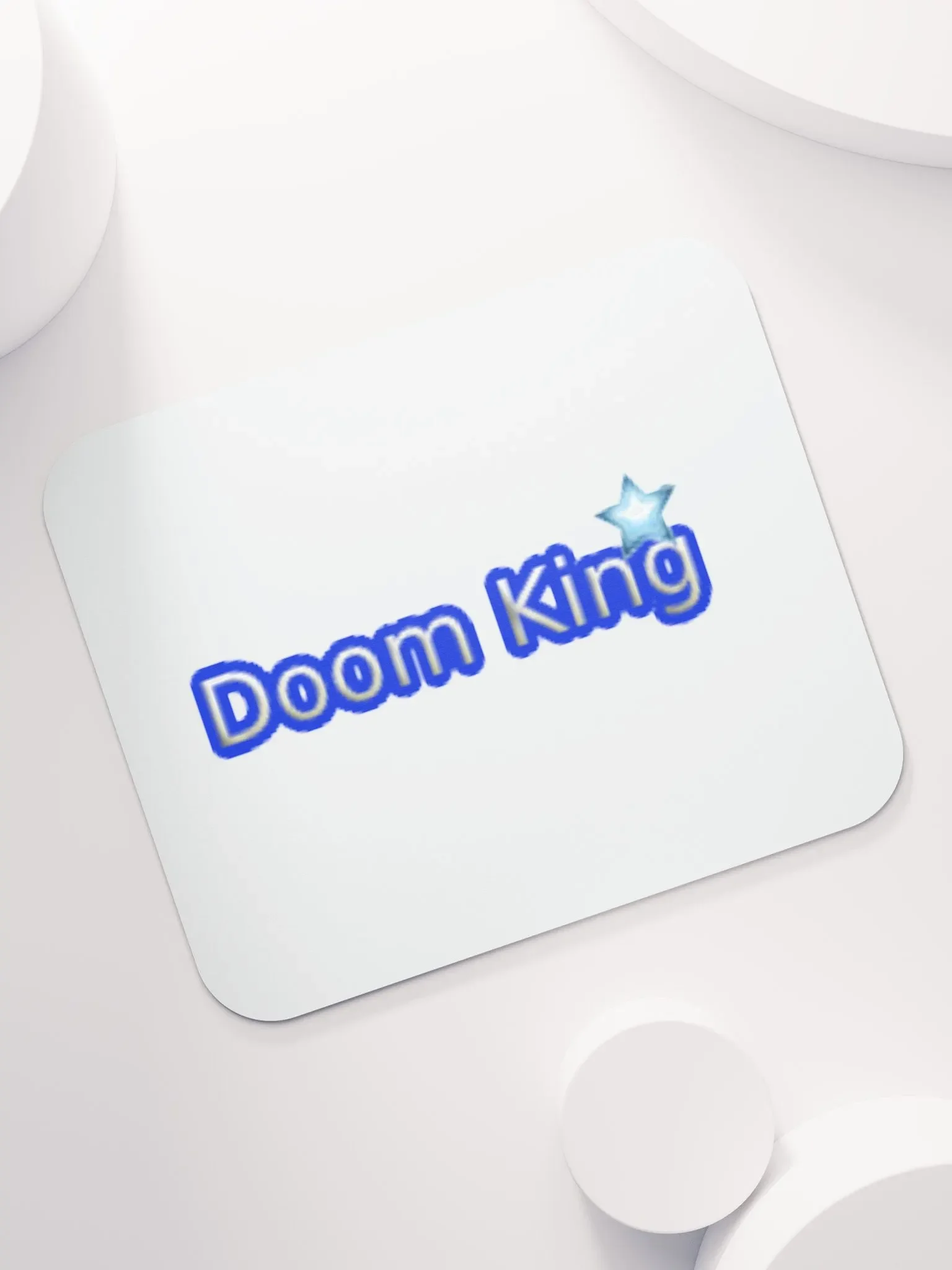 Doom white Gaming Mouse Pad product image (7)