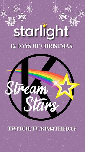 I'm giving away a Nintendo Switch Lite. 

Now that I have your attention!

I'm excited to be streaming for the 12 Days of Chr...