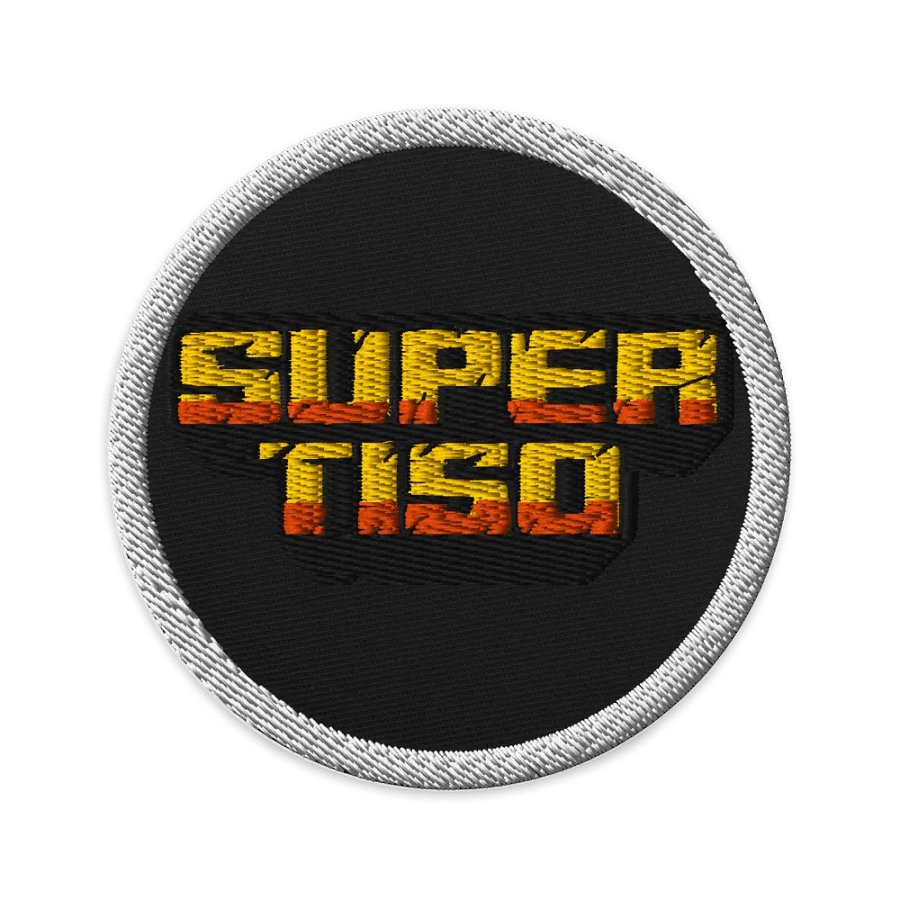 SuperTiso Embroidered Patch product image (1)