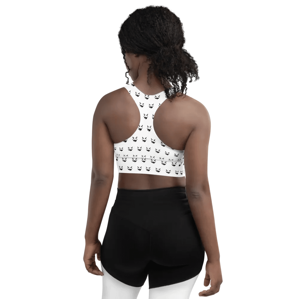 ChainingGhost Longline Sports Bra product image (5)