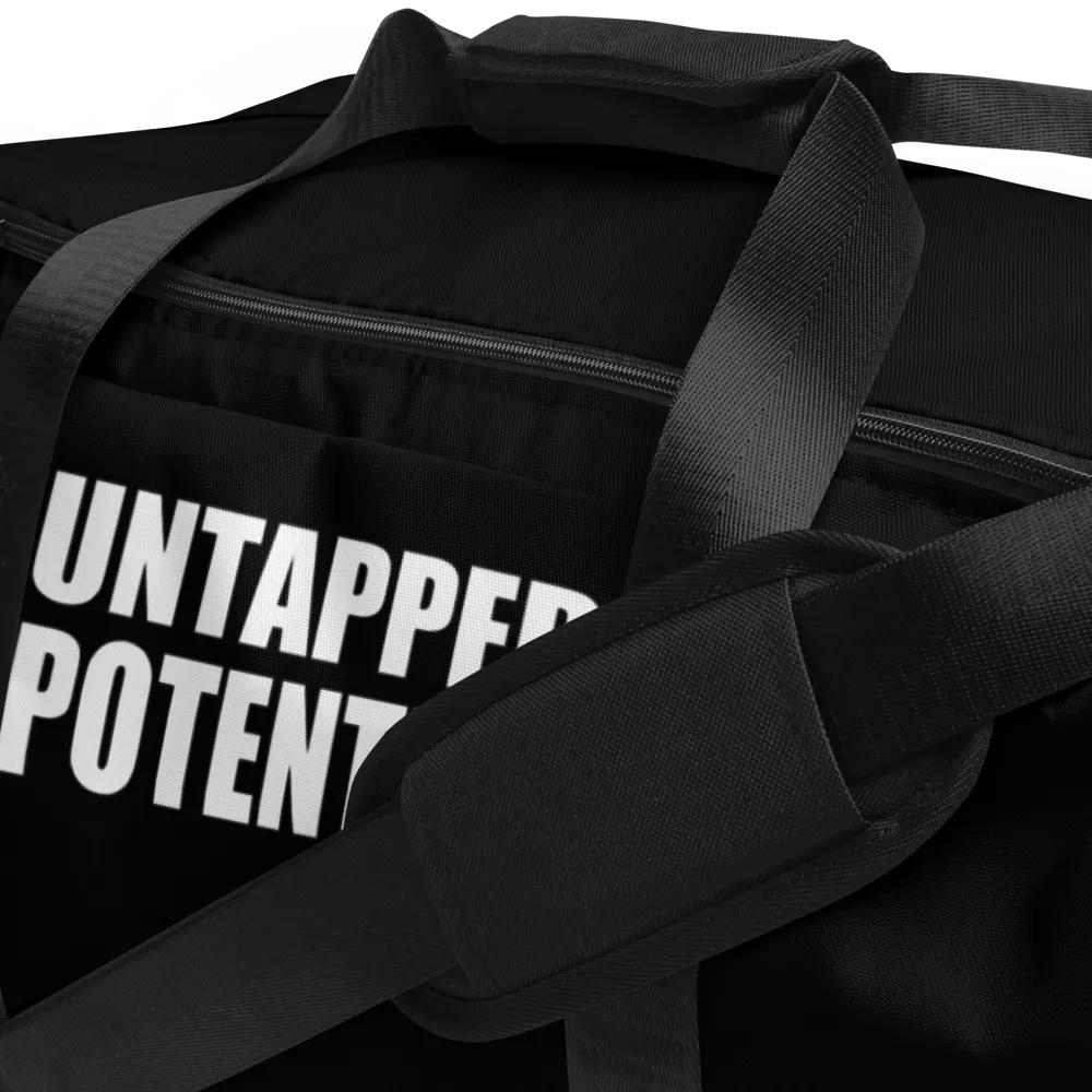 Untapped Potential Black Duffle Bag product image (6)