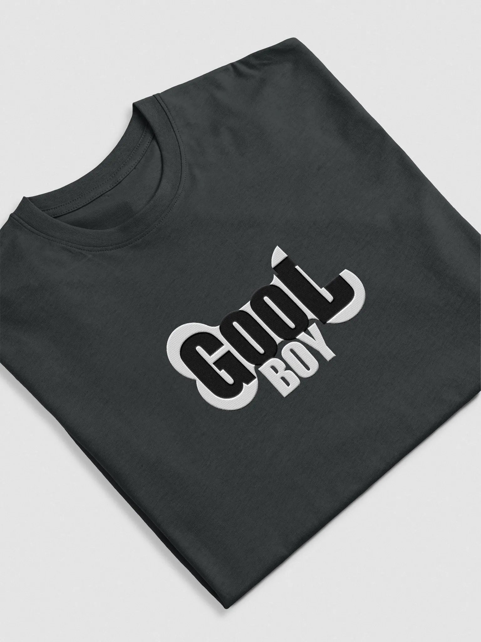 The 'Good Boy wordmark' Embroidered T-Shirt product image (4)