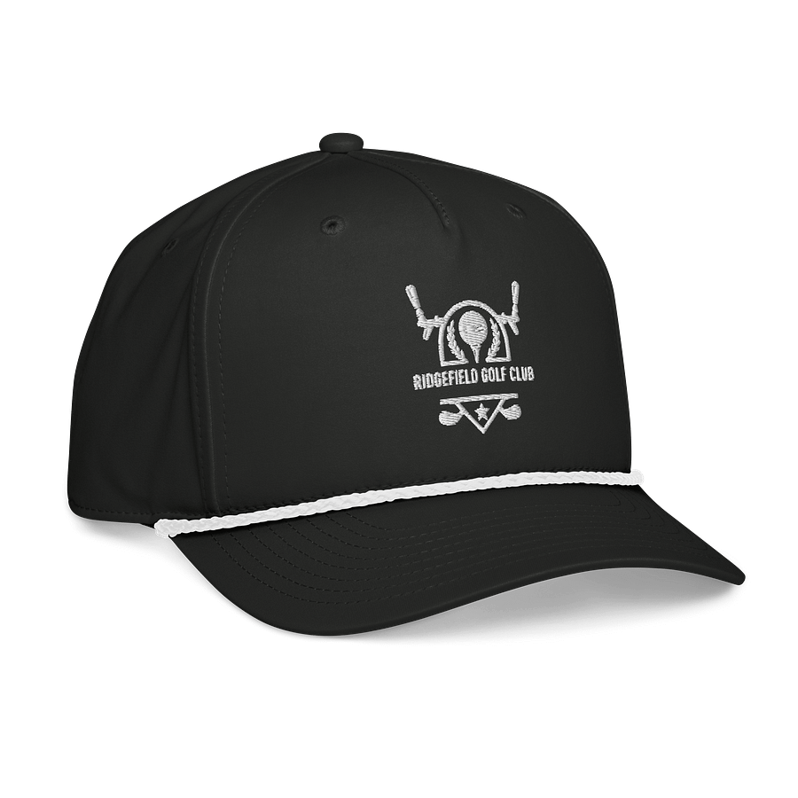 Ridgefield Golf Club Classic Rope Cap B/W product image (3)
