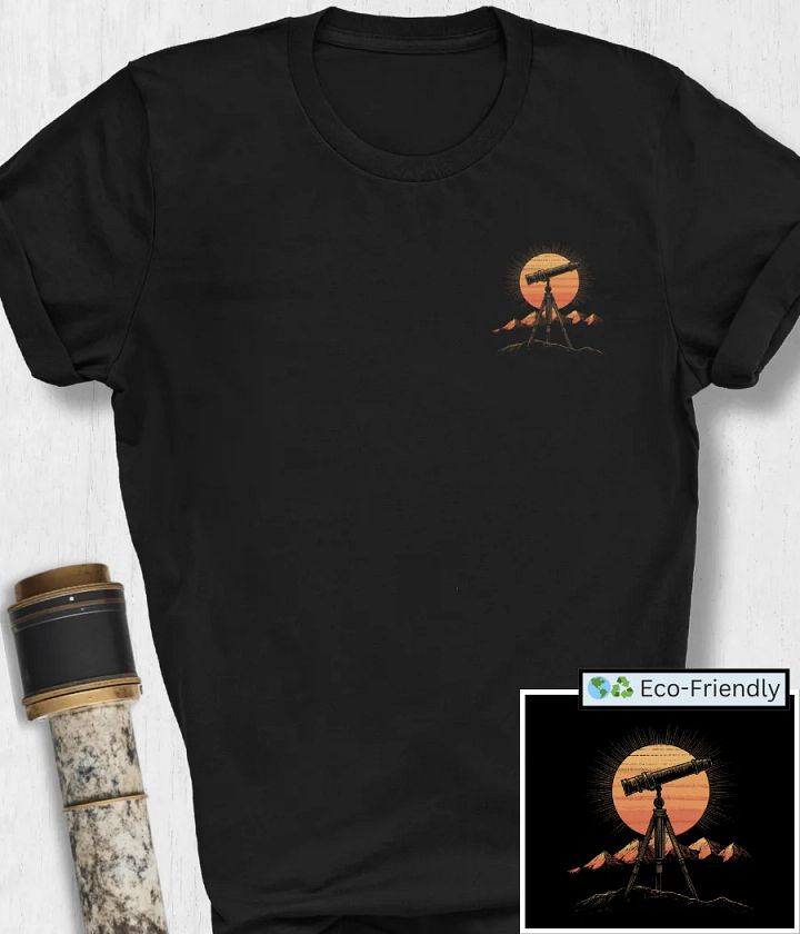 Telescope Sunset T-Shirt product image (4)