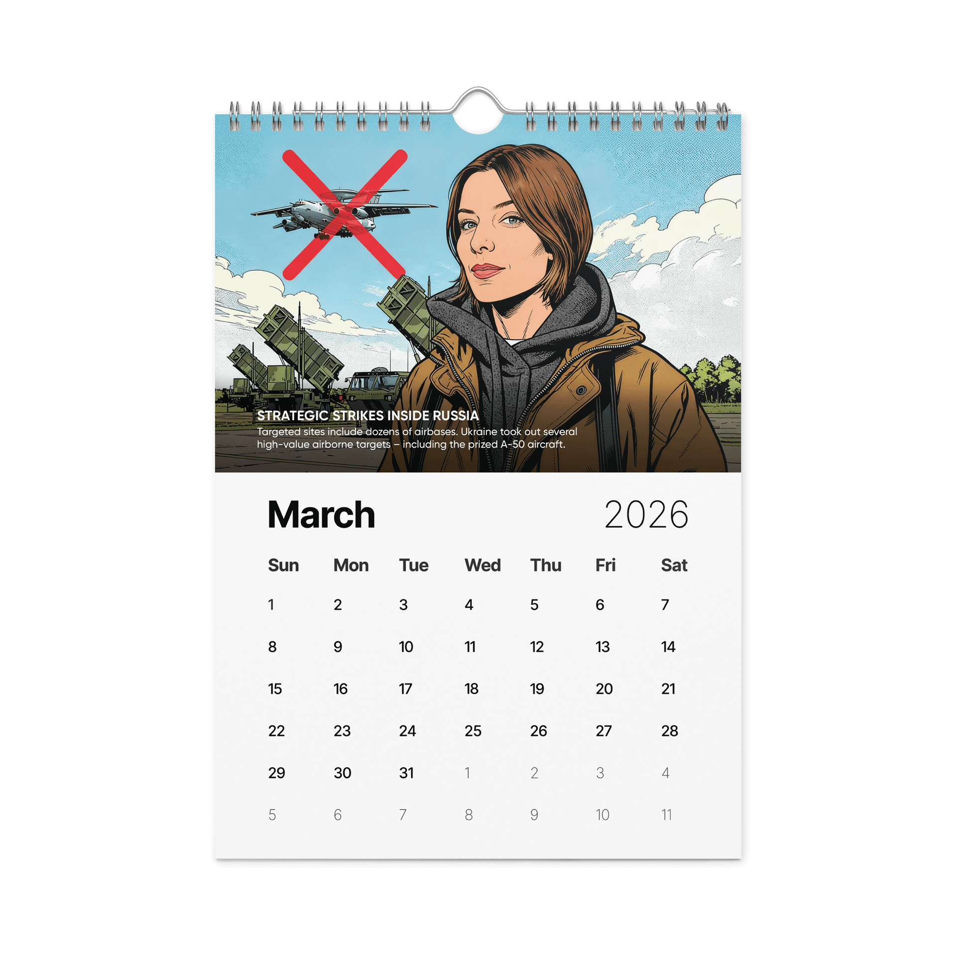 Anna's Calendar 2026 (MON or SUN Edition) product image (4)