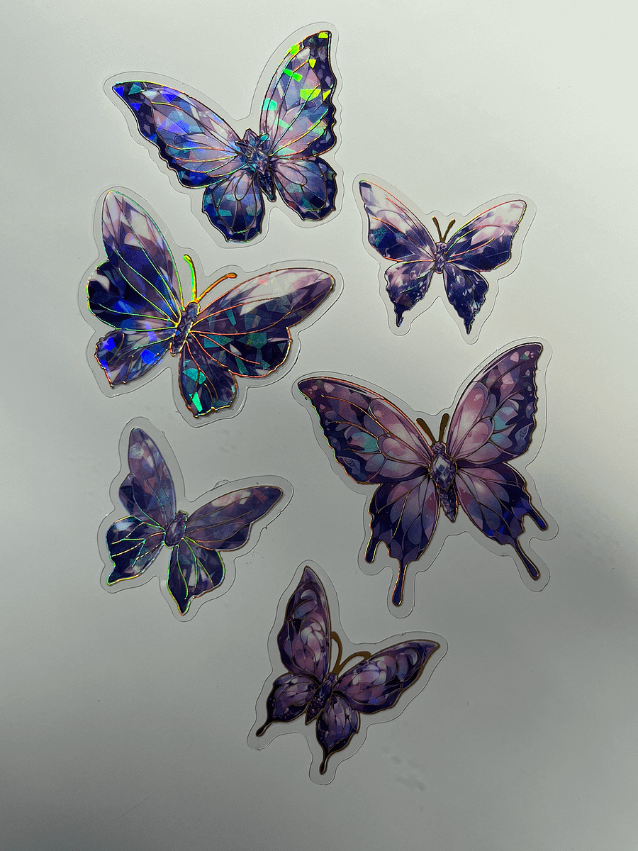 Iridescent butterflies product image (5)