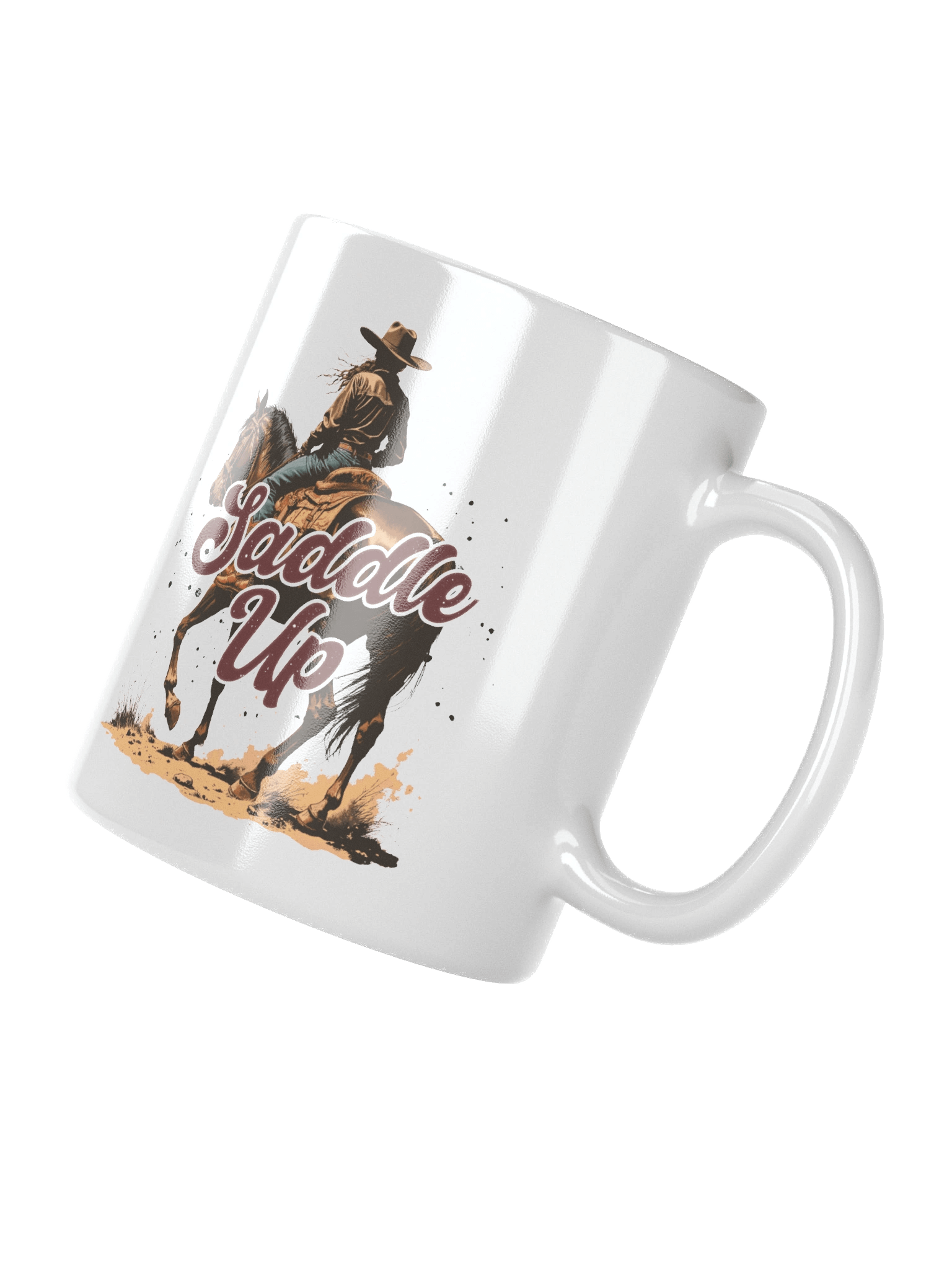The "Saddle Up" Vintage Mug product image (1)