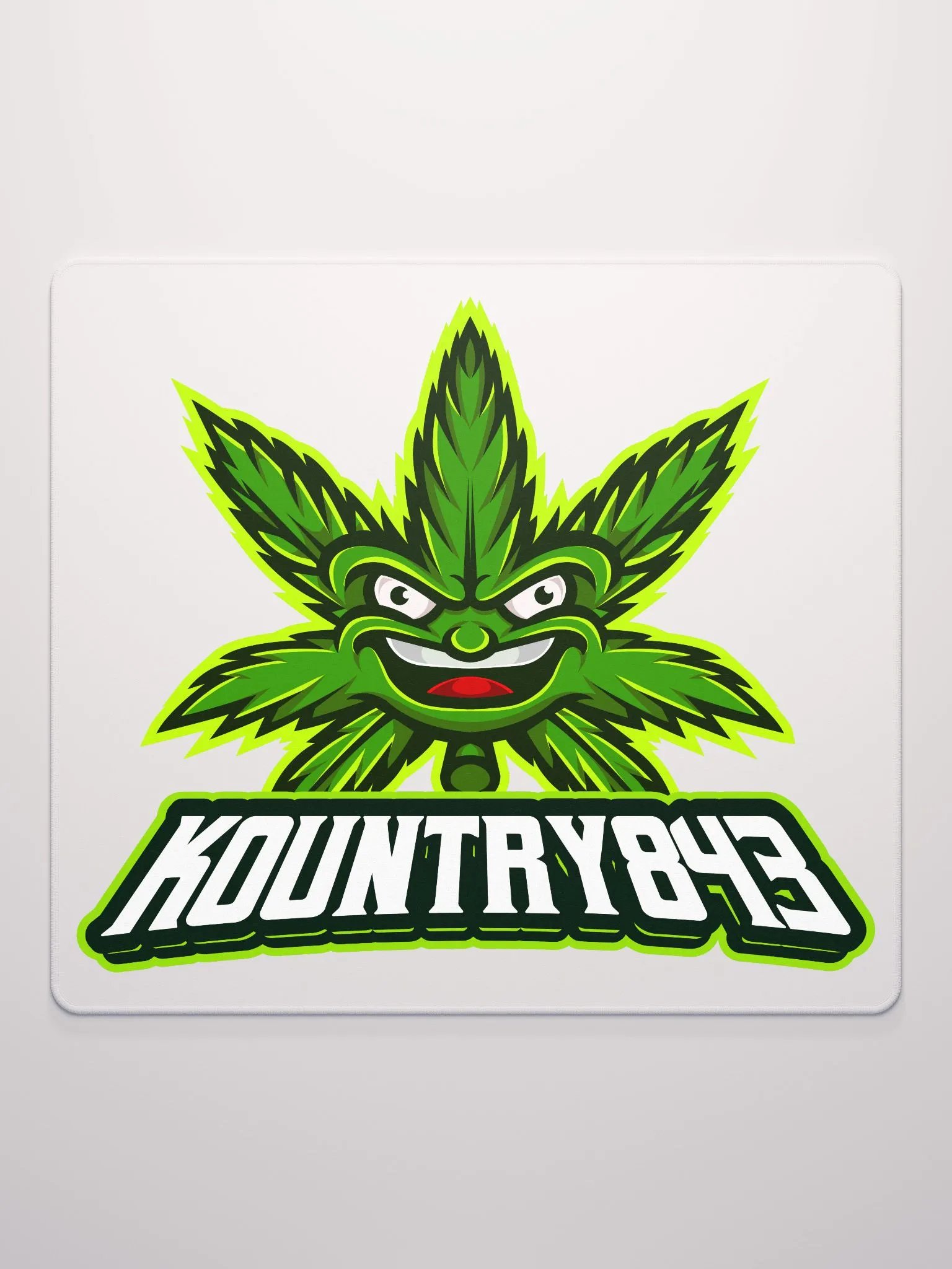 Kountry Cannabis Logo Gaming Mouse Pad product image (4)
