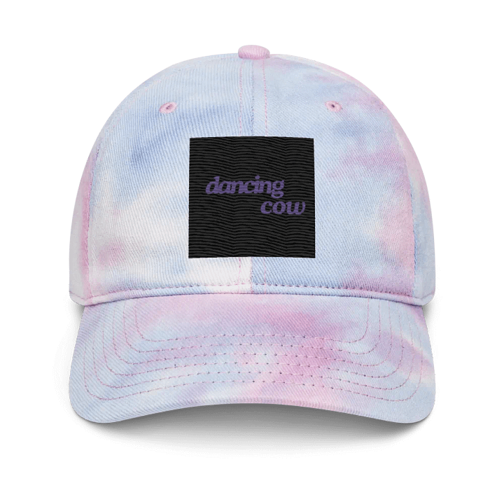Funky Cow Dance Tie-Dye Dad Hat product image (3)