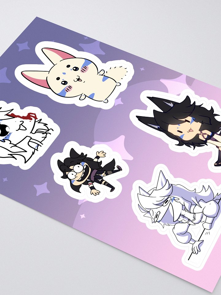 silly Susk Stickers product image (2)