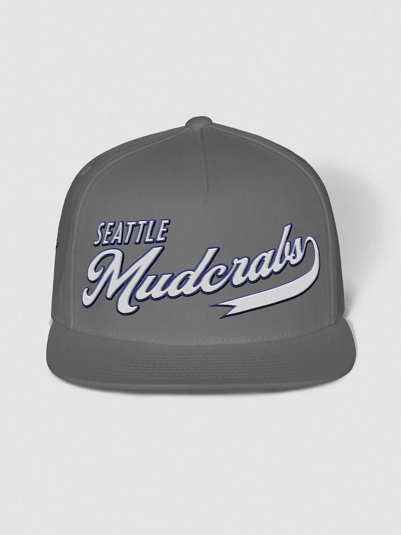 Seattle Mudcrabs Flat Snapback Cap