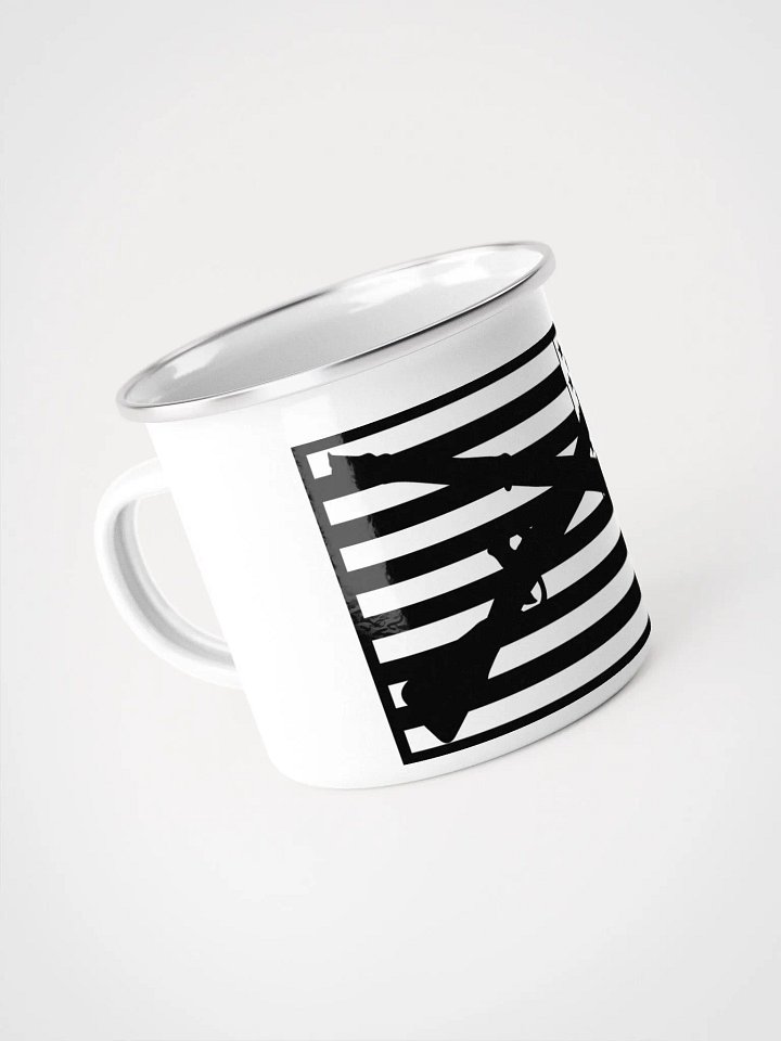 Steel mug American rifleman product image (1)