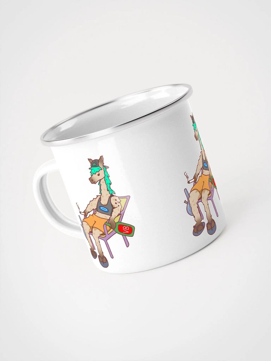 Bogan Lama Enamel Mug product image (4)