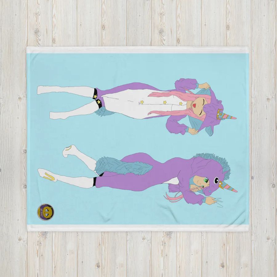 Pocky's Unicorn Onesie Daki Blanket product image (4)