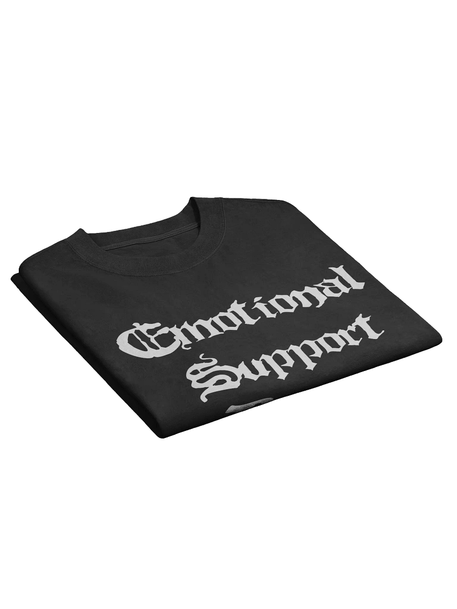 Emotional Support Demon Faded Oversized T shirt product image (3)