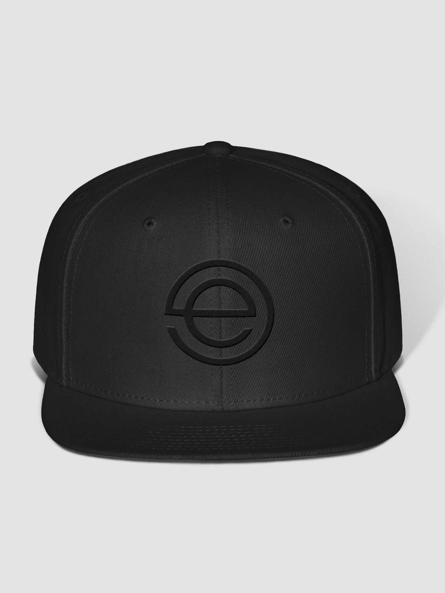 Black on Black Ecamm Cap product image (1)