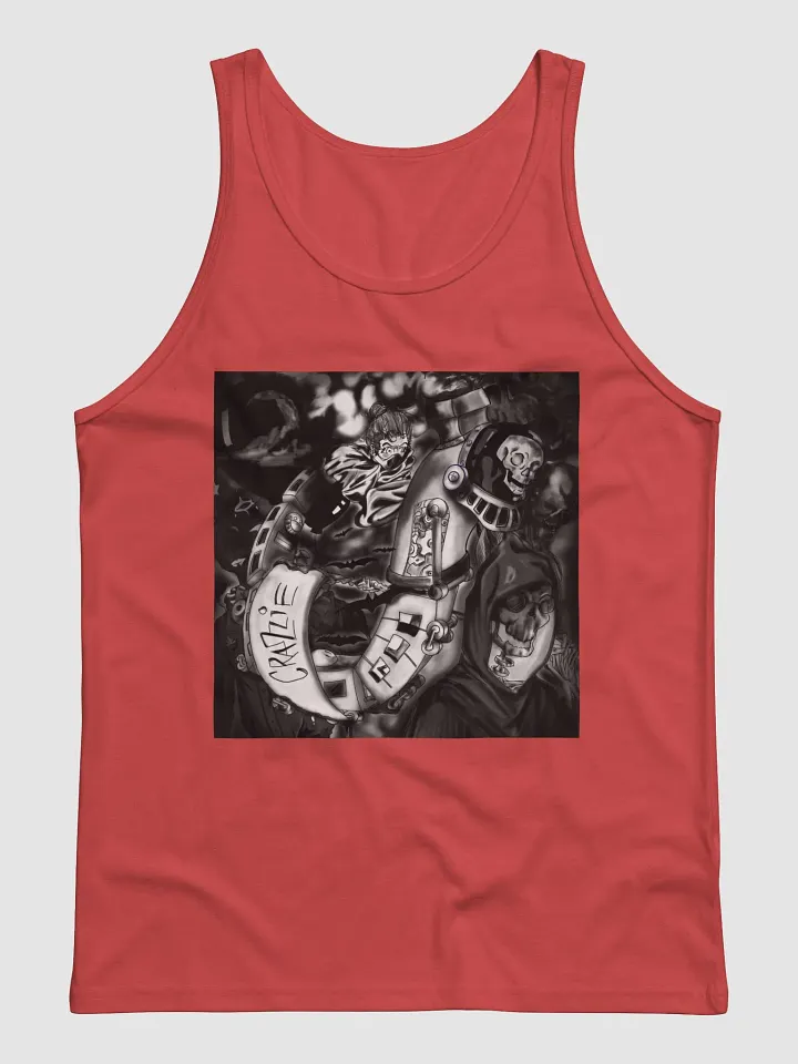 Crazzie Train Men's Tank Dark Edition product image (9)