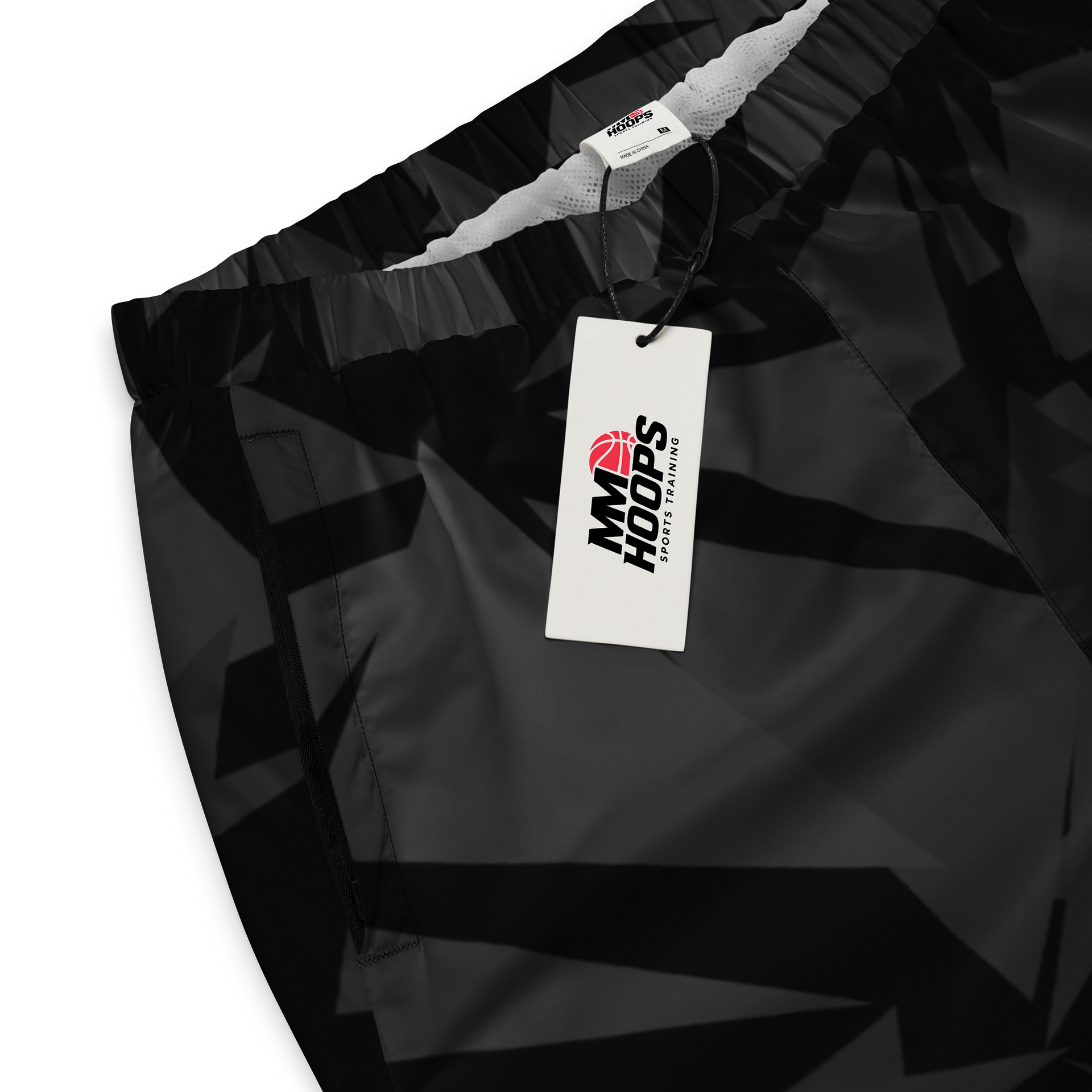 MM HOOPS BLACK X RED TRACK PANTS product image (3)