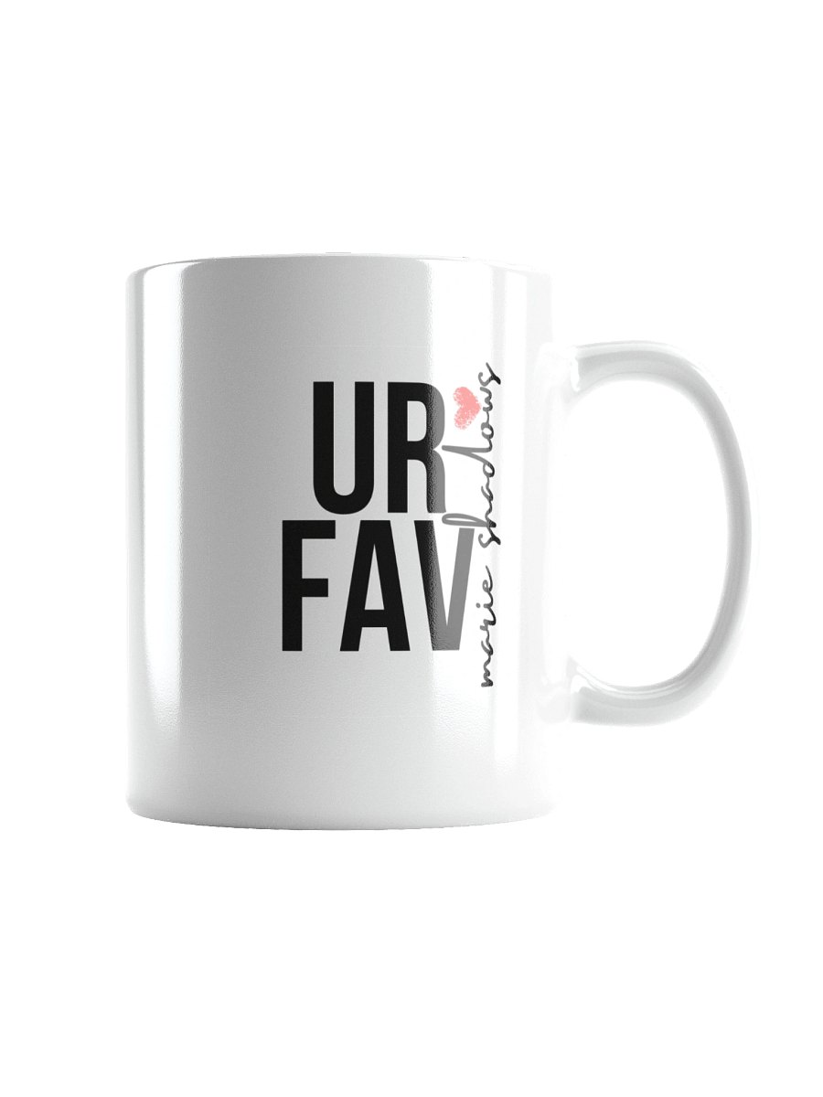 Ur Fav Marie Shadows White Glossy Mug product image (6)
