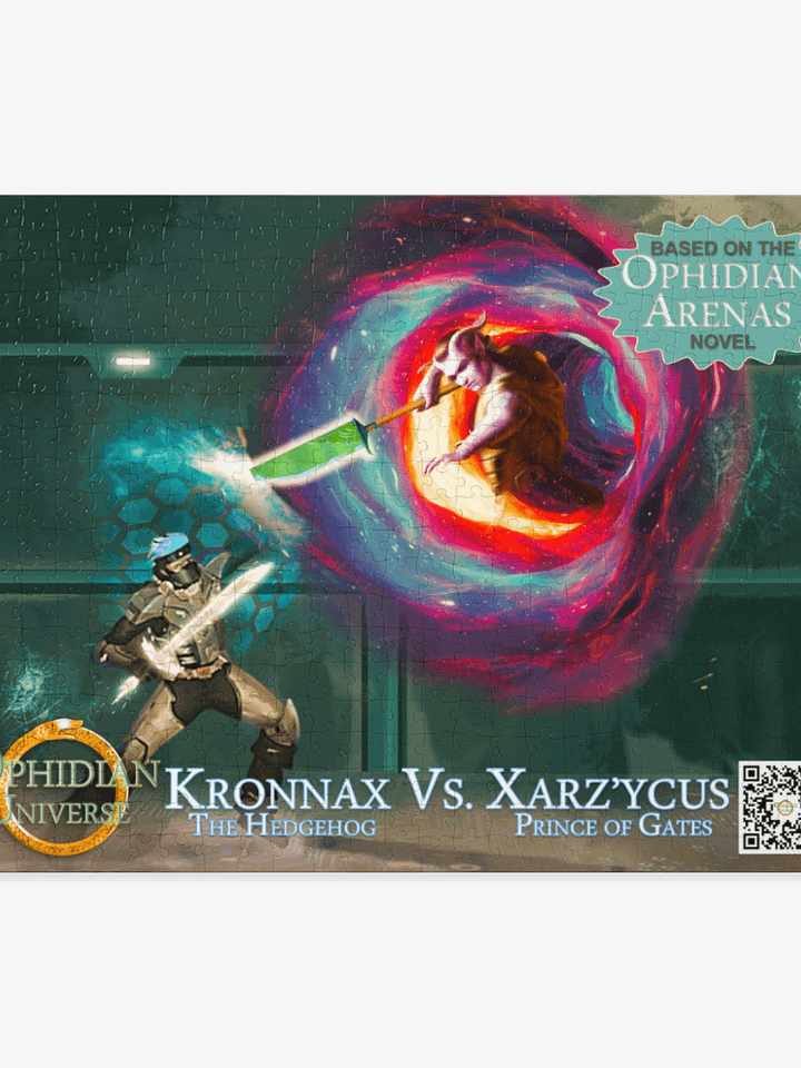 Kronnax vs Xarz'ycus Jigsaw Puzzle product image (2)
