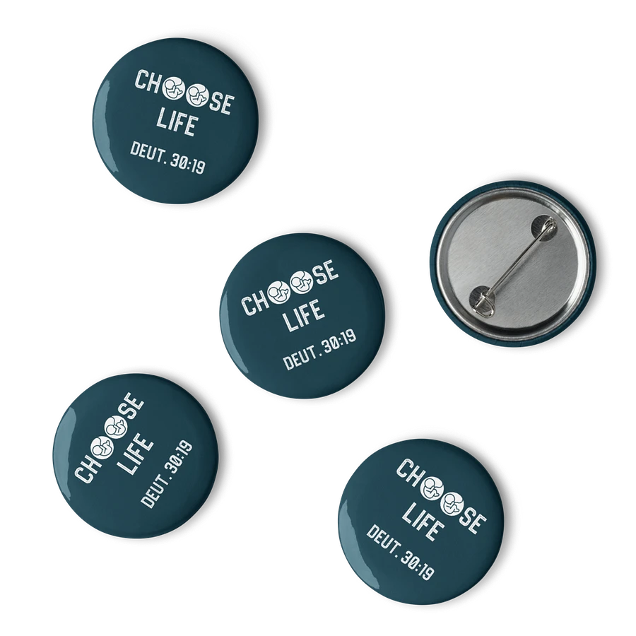 Choose Life Pin Set: Navy product image (4)