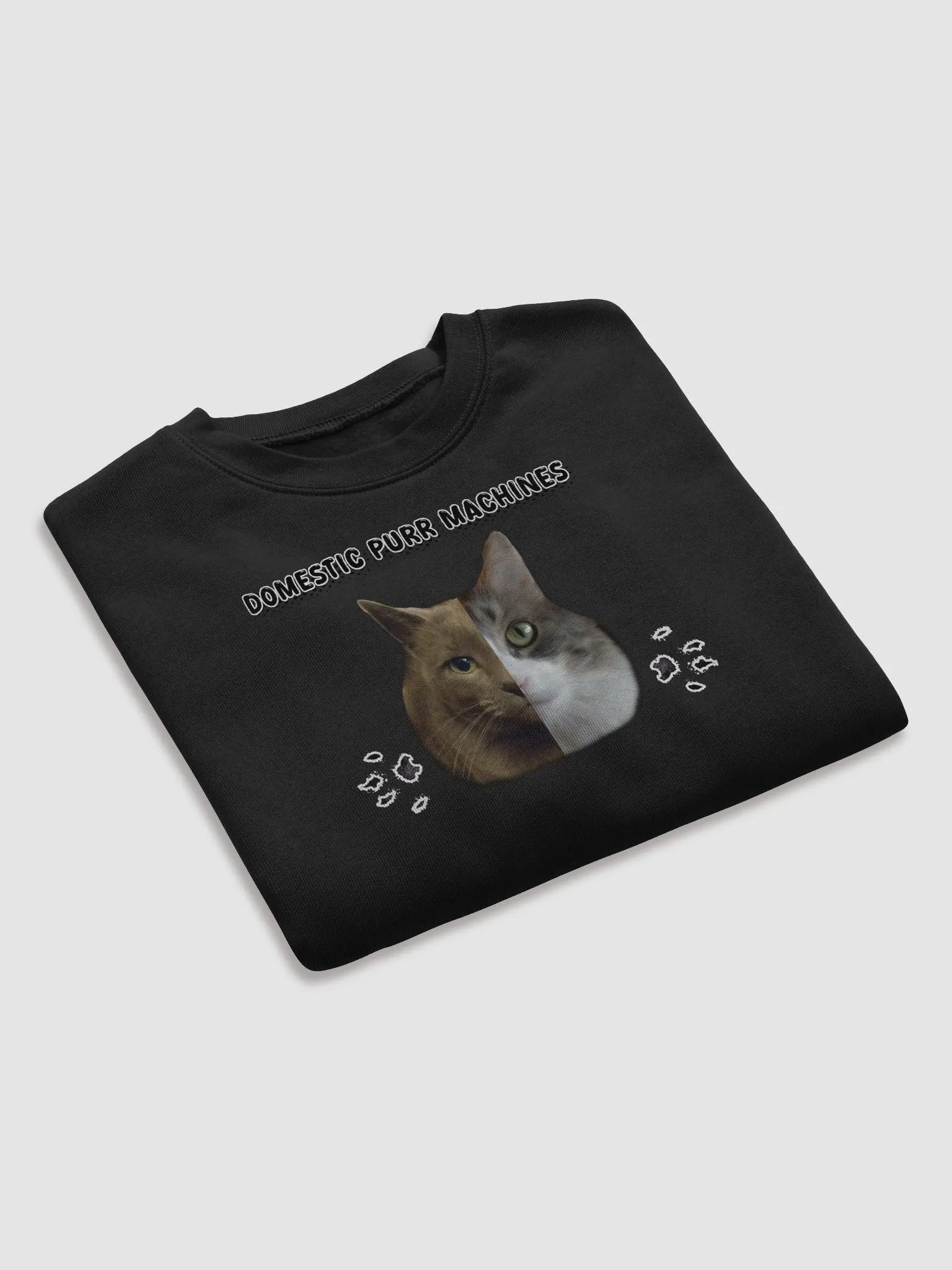Domestic Purr Machines Fleece Crop Sweatshirt product image (7)