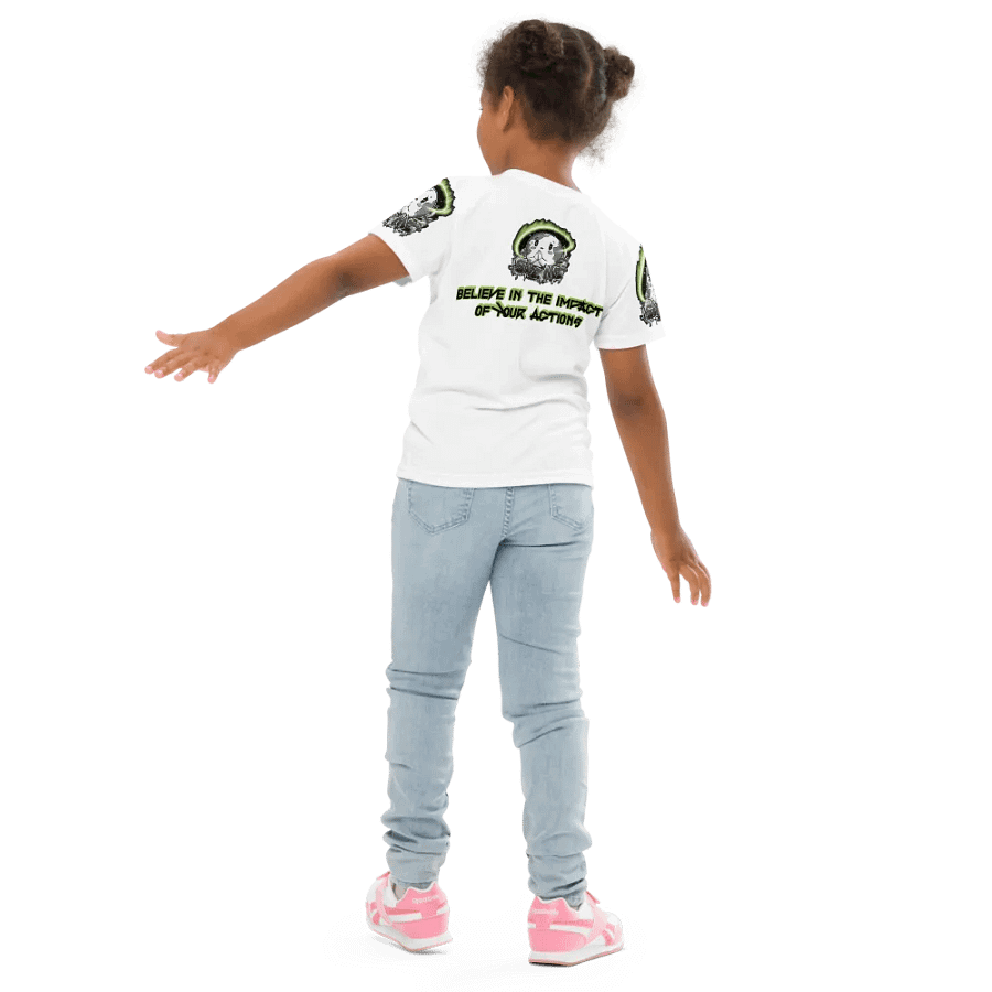 Save Me Kids Crew Neck T-Shirt | Eco-Friendly Style for Young Activists product image (9)