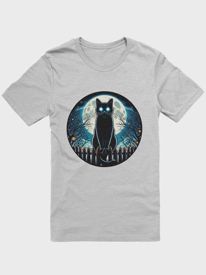 Moonlit Cat Glow T-Shirt product image (5)