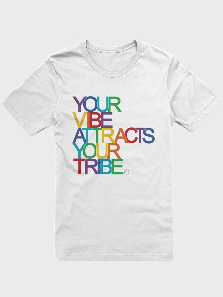 Vibe White Tshirt product image (1)