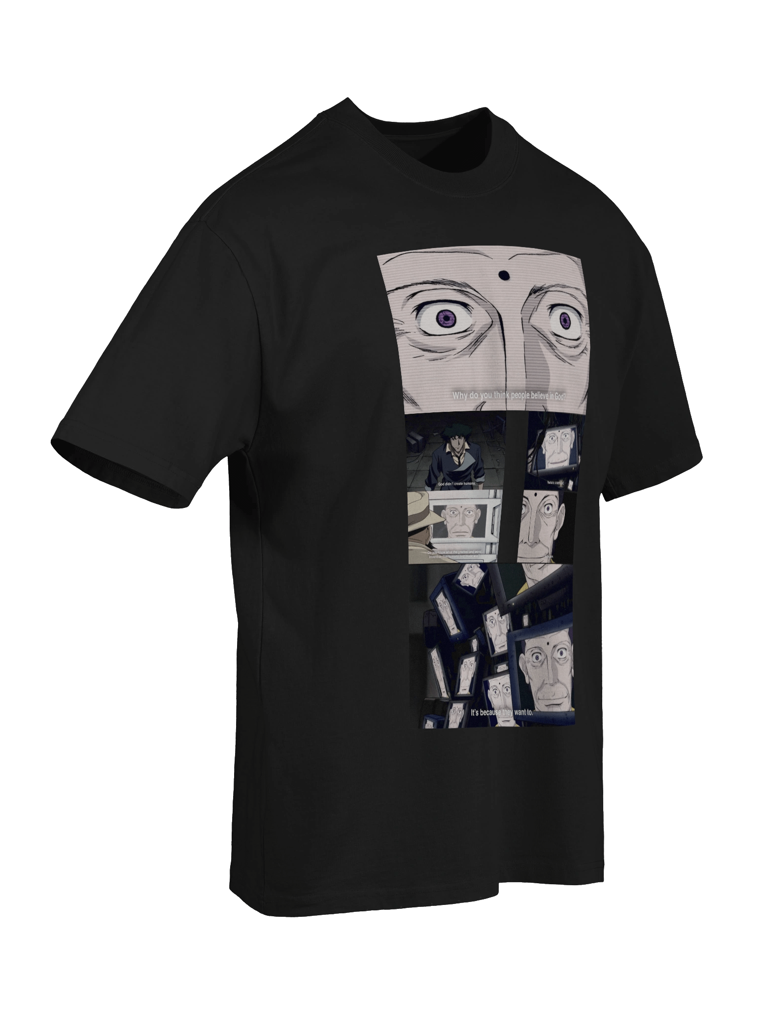 cowboy bebop session 23 brain scratch tee shirt product image (13)