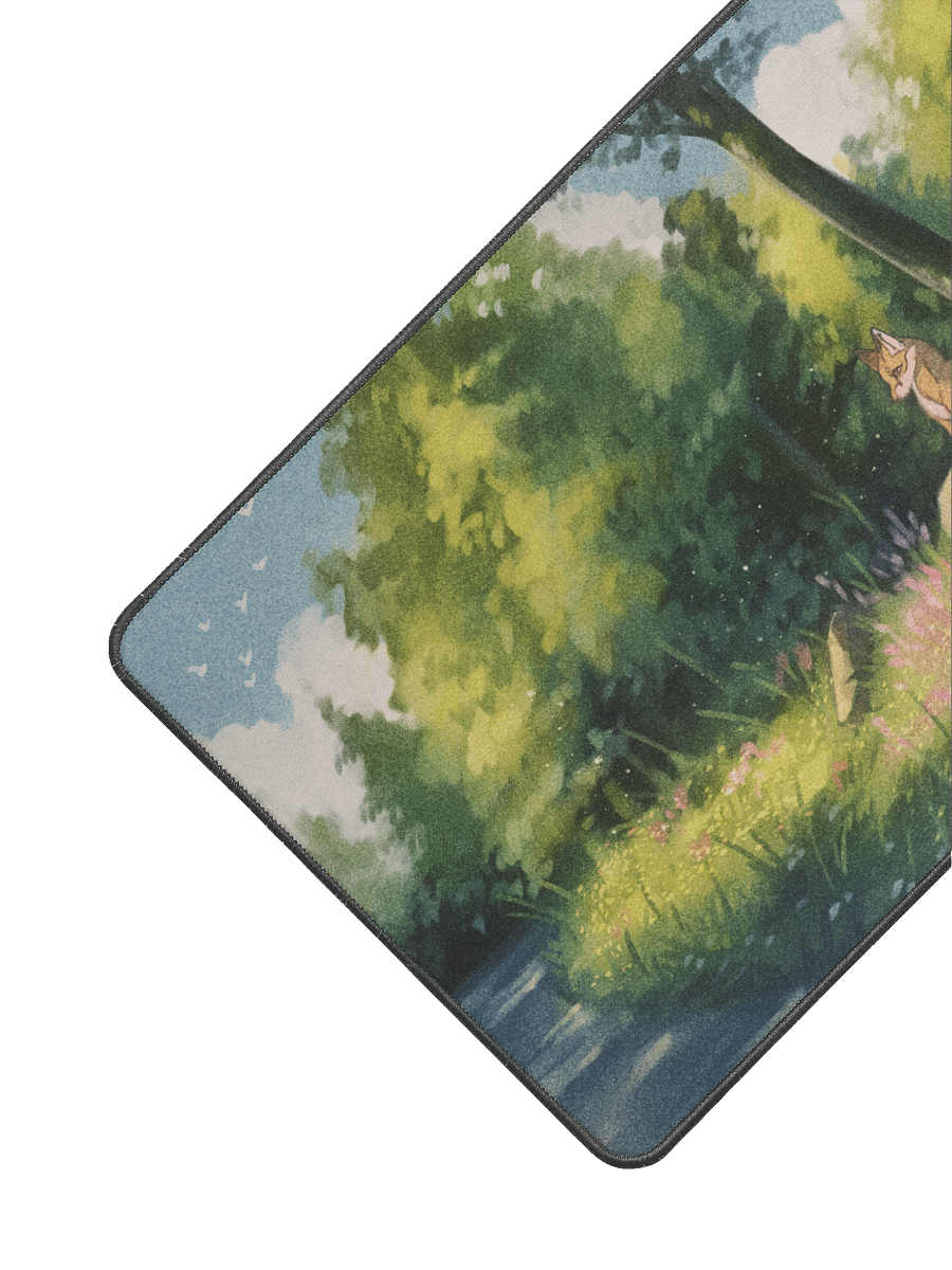 In the woods | Desk mat product image (2)