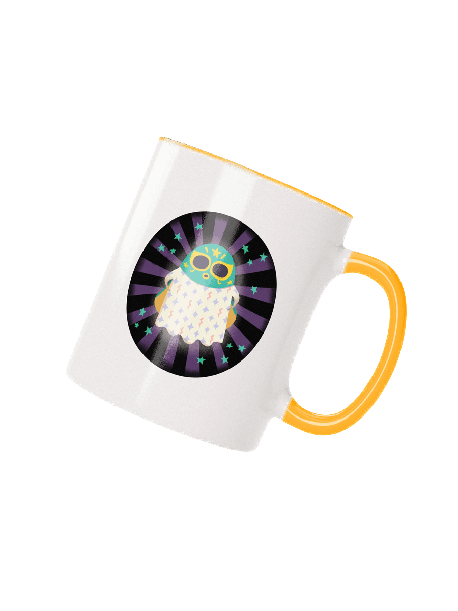 Little Ghost Luchador - Ceramic Mug product image (1)