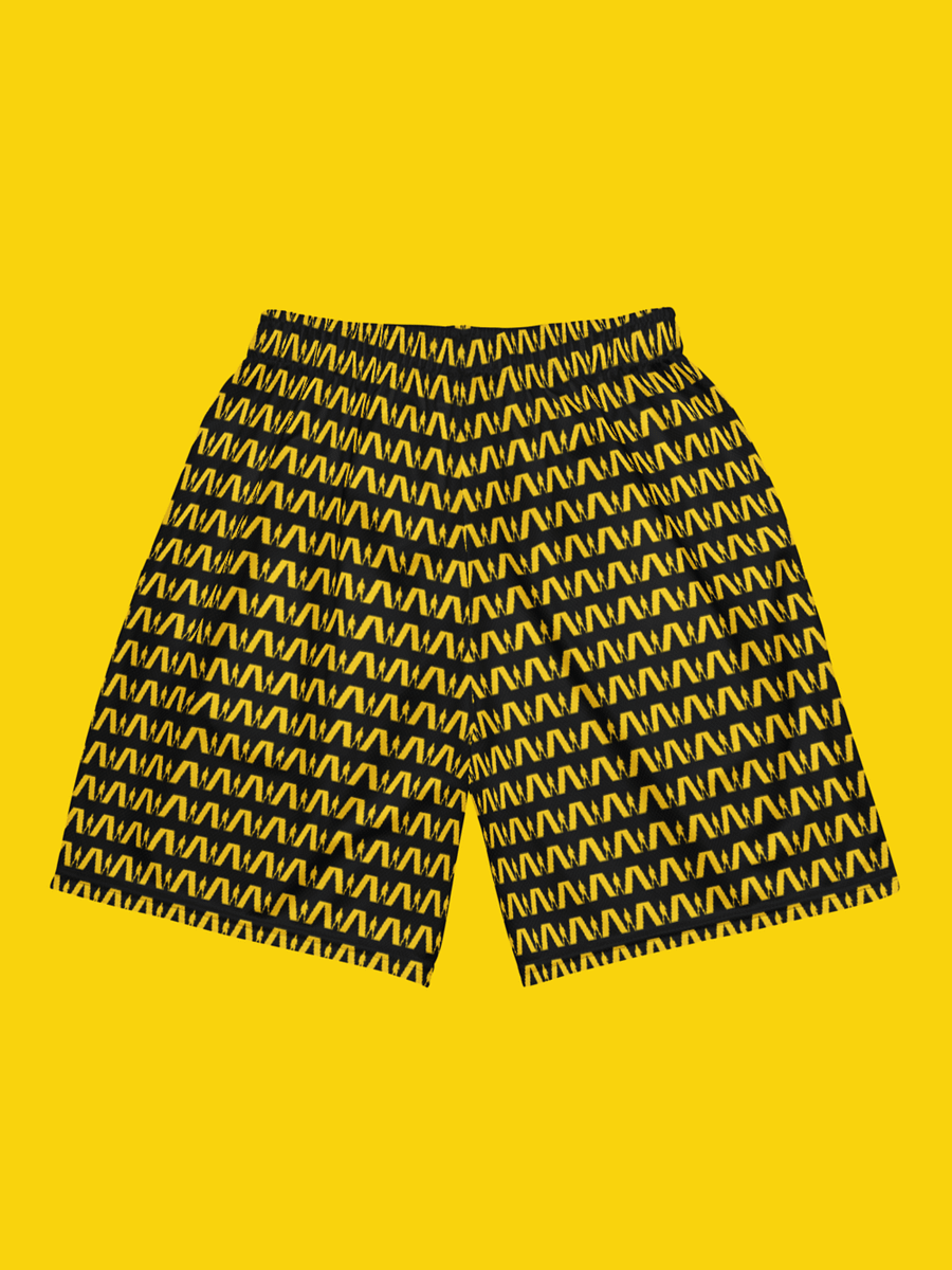 All-Over Print Recycled Unisex Mesh Shorts | WIL Style product image (5)